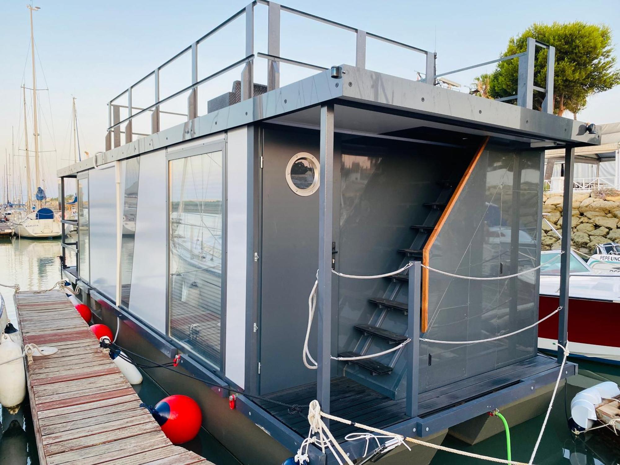 Houseboat Cadiz El Puerto - Casa Flotante Otel El Puerto de Santa María Dış mekan fotoğraf